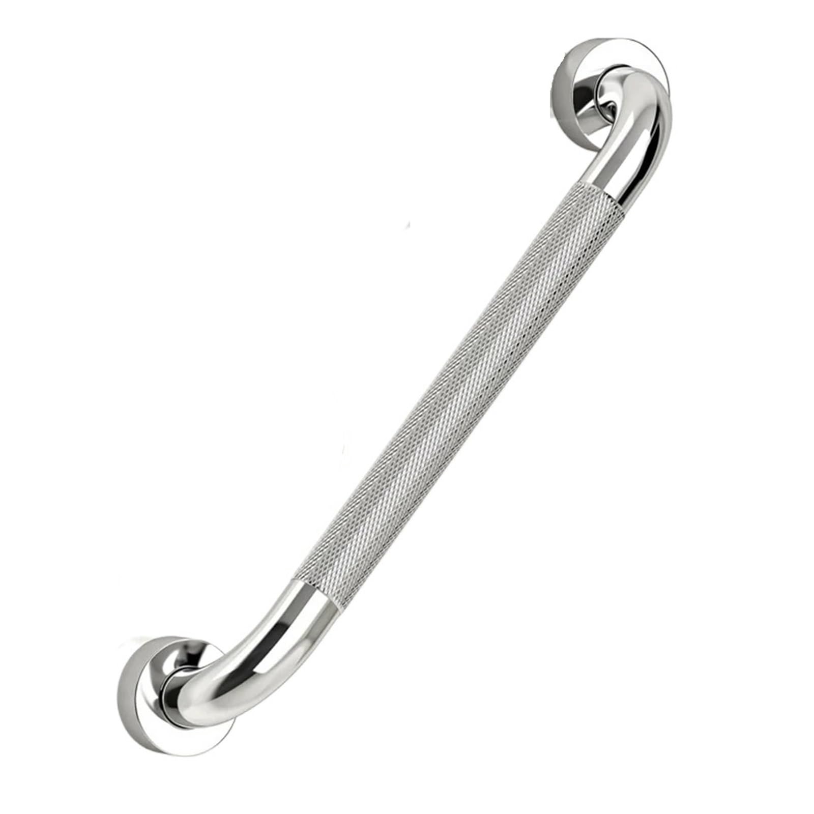 Barras de Apoyo para baños Barra de Apoyo Antideslizante para Ducha, Mango de Seguridad para baño, bañera, Inodoro, pasamanos para Evitar caídas, Accesorio de baño(Sliver-32mm-40cm)
