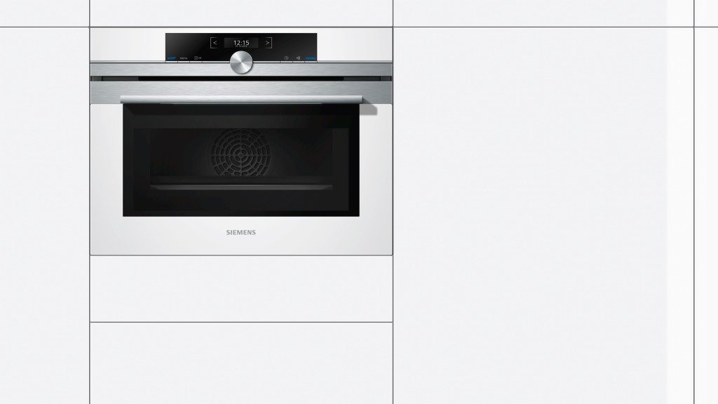 Siemens CM633GBW1 Backofen Elektro/A / 45 L/Integrierte Mikrowelle/weiß