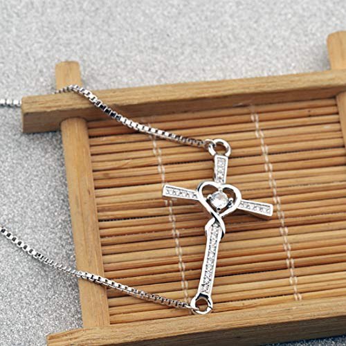 Image of CHOORO Christian Jewelry Sideways Cross Bracelet Side Cross Adjustable Bracelet Christian Bracelet Religious Jewelry Baptism Bracelet Confirmation Bracelet