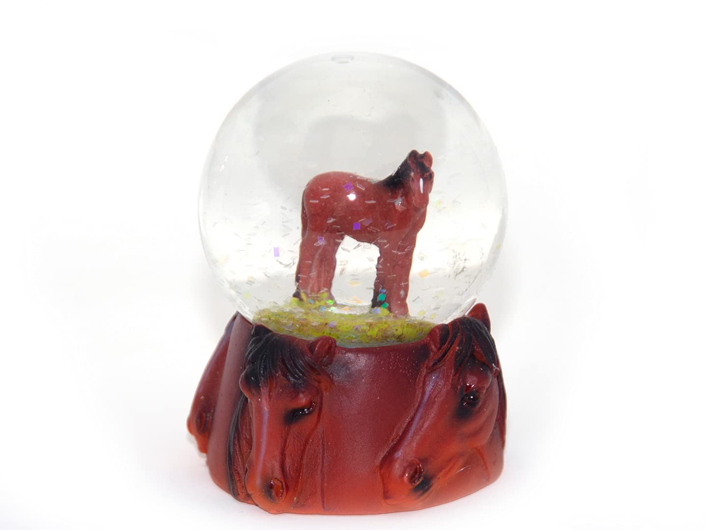 Snow Globe Poly Mini - Grazing Horse