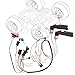 24V Motor Gearbox Wires Harness Conversion Kit for Power Wheels Trax Upgrade,Wire Harness Switch Motor Gearbox Set for Self-Made Kids Electric Ride on Toys Car Replacement Parts,18V,High Speed.Fast