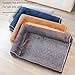 Ywmsfl Ergonomic Dog Sofa with Neck Rolls Dog Couch Bed Eggs Foams Cushioning Pet Bed Easy Maintenances Cats Dog Sleep Bedding