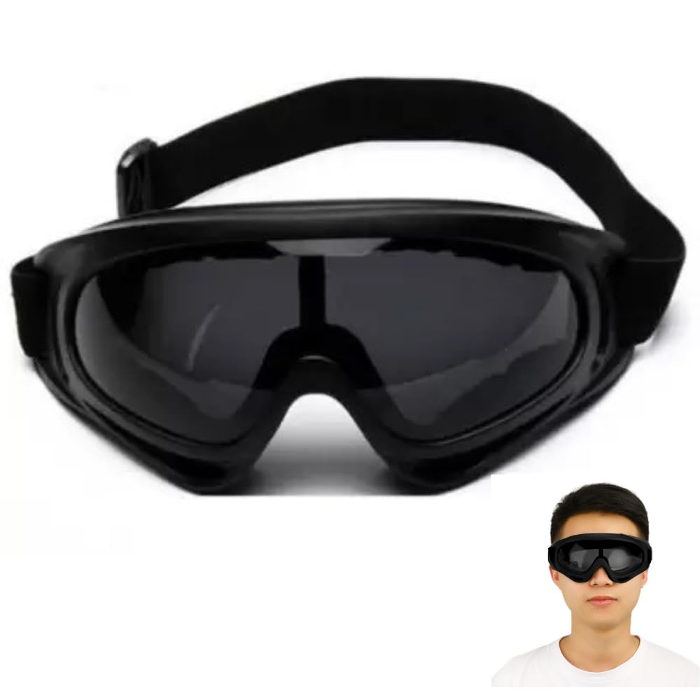 Autozap remium UV Protection Ski Goggles with Adjustable Elastic Strap