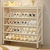 Optimisez votre espace avec notre étagère à chaussures peu encombrante. Cet organisateur de chaussures polyvalent dispose d'un design ouvert pour un accès facile et une visibilité de vos chaussures. Sa structure robuste maximise l'espace limité dans votre maison, tout en assurant une bonne ventilation pour garder vos chaussures sèches et fraîches. Parfaite pour toute entrée ou placard, cette solution de rangement pour chaussures allie fonctionnalité et style.