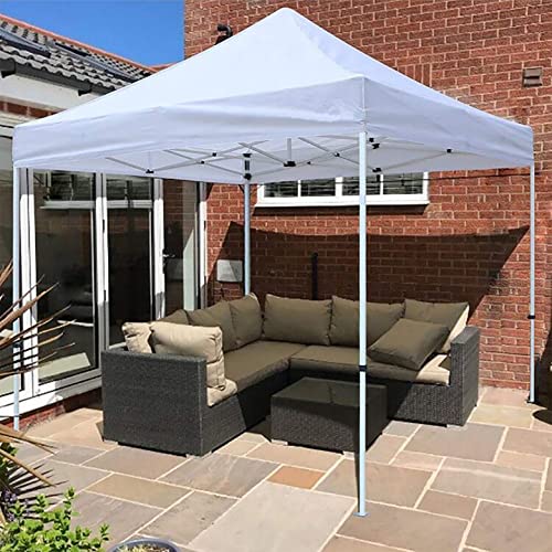 World of Wish® 3X3 M Heavy Duty Outdoor/Advertising Gazebo Canopy Tent, Popup Tent, Picnic Tent, Medical Tent (10ftX10ft 22 kg) (White)