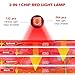 HAIYUE Red Light Therapy Wrap for Feet, Infrared Light Therapy for Ankle, 6000mAh Battery Portable Adjustable Cordless Red Light Pad for Foot Joint Muscle Comfort, 660nm & 850nm