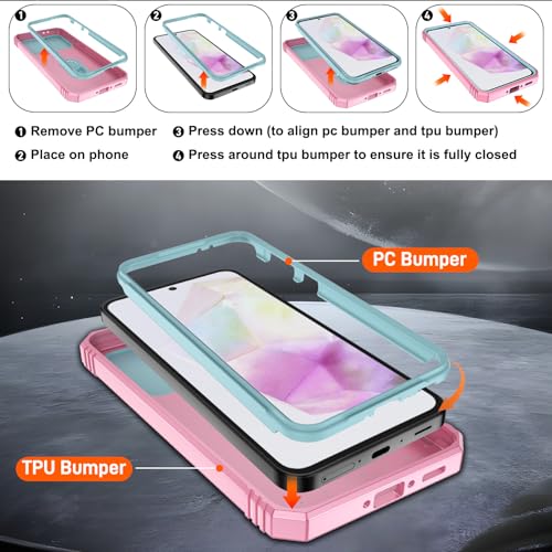 Coque Samsung A36抗摔 解决屏幕碎裂风险的双膜防摔手机壳