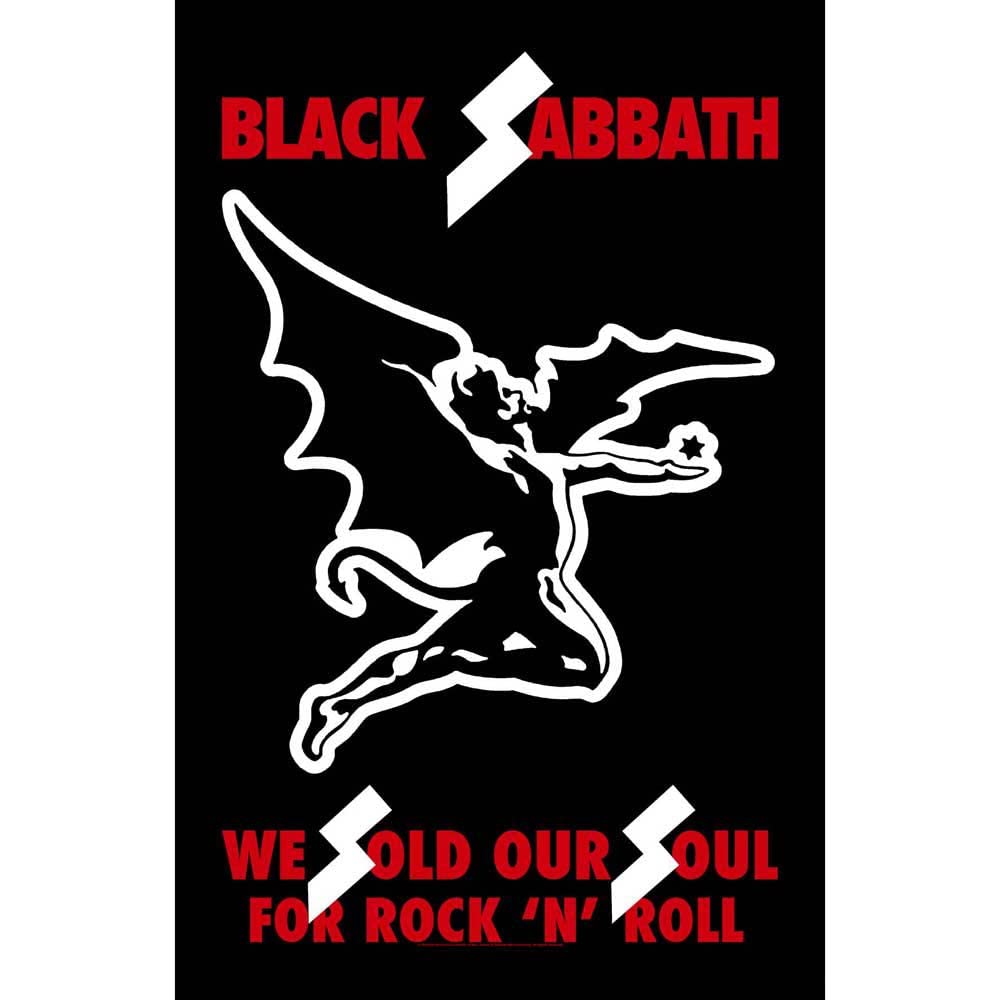 Black Sabbath Drapeau We Sold Our Souls 66 x 105 cm