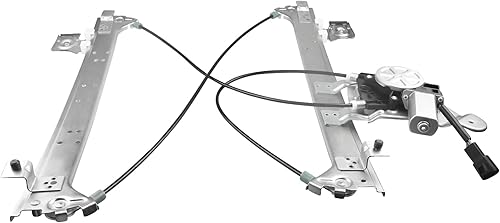 Miniatura 7 de Elevalunas eléctrico trasero del lado del conductor con motor de repuesto para Chevy Silverado Suburban 1500 2500 GMC Sierra Yukon Cadillac Escalade