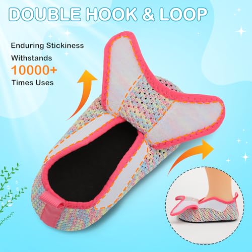L-RUN Toddler Water Shoes Boys Girls Barefoot Beach Swim Shoes Quick Dry Kids Aqua Socks Non-Slip Wide Baby House Slippers2