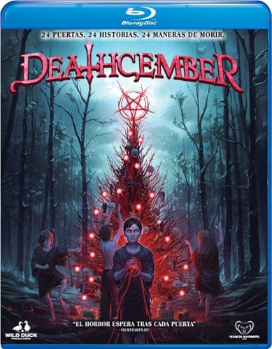 ¡Descubre la antología de terror navideña! 24 cortos de terror, Audio 5.1 DTS, Subtítulos en 4 idiomas, Blu-ray región libre