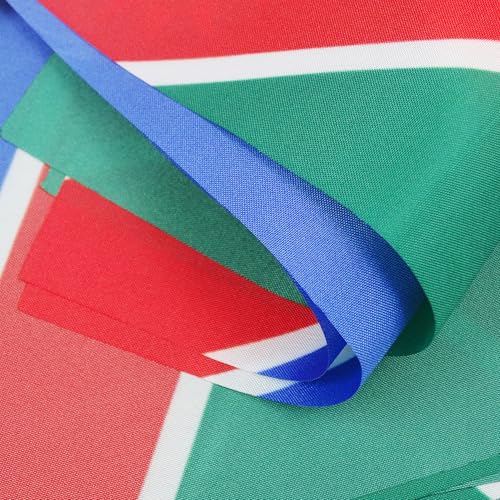 Image of AZ FLAG Namibia 6 meters BUNTING Flag 20 flags 9'' x 6'' - Namibian STRING flags 15 x 21 cm