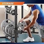 Marcy Strength Training Home Gym Cage with Pulley System for Weightlifting, Bodybuilding, Full Body Workout Equipment for Home Exercise - Image 4