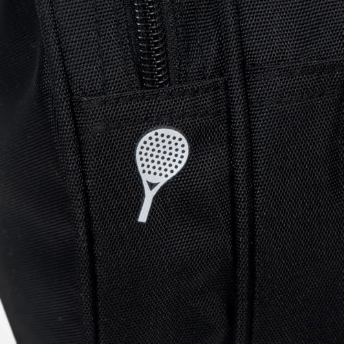 Paletero de pádel adidas Control 3.2 Negro con asas regulables y bolsillos amplios 4