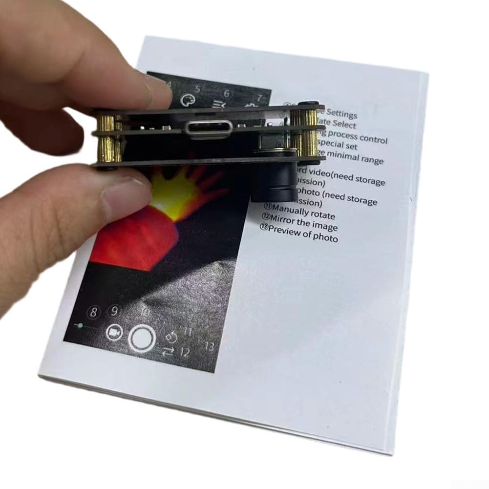 Mini-Infrarot-Wärmekamera für Android, 32 x 32 Auflösung Typ-C-Schnittstelle, -20 bis 1000 °C, mehrfarbiges Display, industrieller Einsatz
