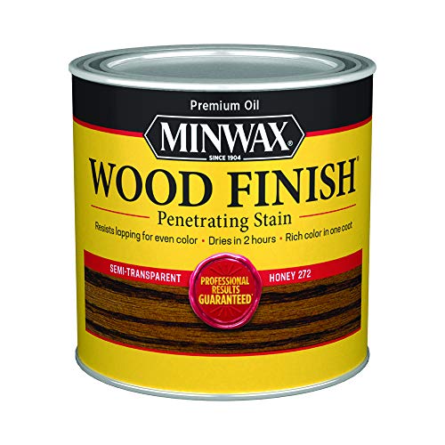 1/2 pt Minwax 272 Honey Wood Finish Wood Finish