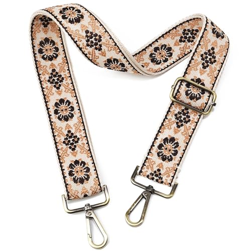 Image of Purse Strap Replacement Wide Adjustable Crossbody Shoulder Strap Guitar Straps for Handbags