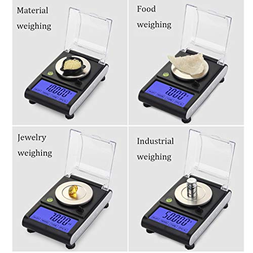 Báscula electrónica joyería alta precisión 0.001g miniatura 4