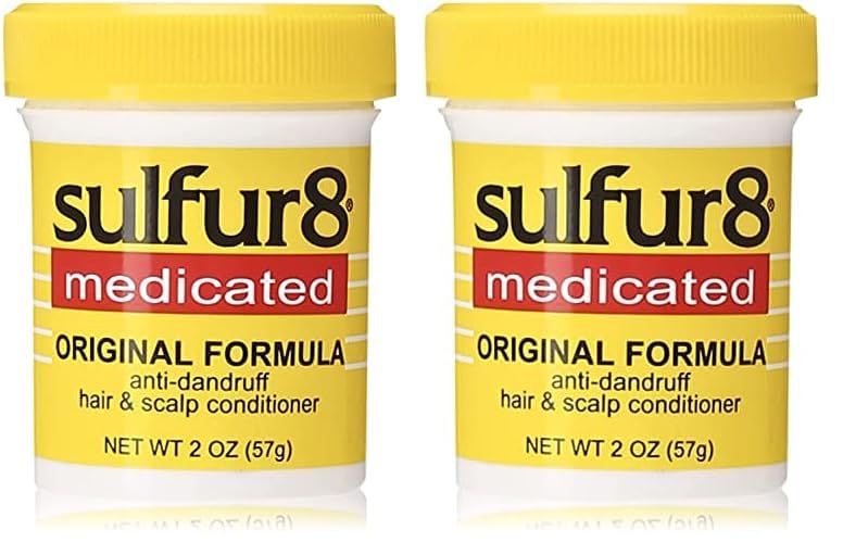 Sulfur 8 Medicated Regular Formula Anti-Dandruff Hair and Scalp Conditioner, 2 Ounce (Pack of 2)