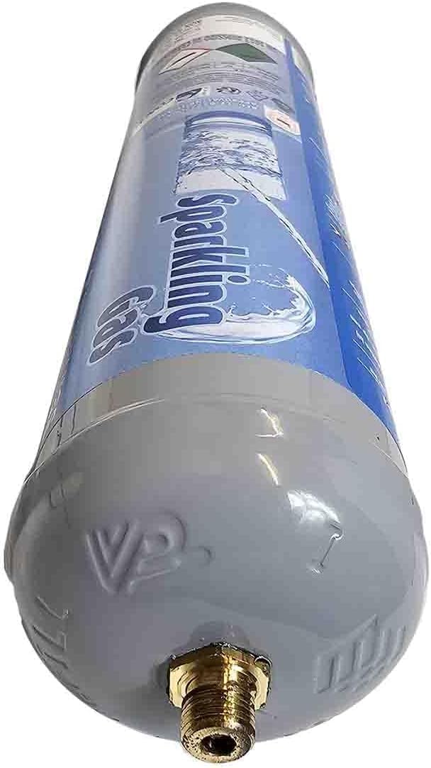 Bombola CO2 600 g Alimentare E290 per Gasatore – CO2 per Acqua Frizzante – Bombole CO2 Monouso M11x1 (2)