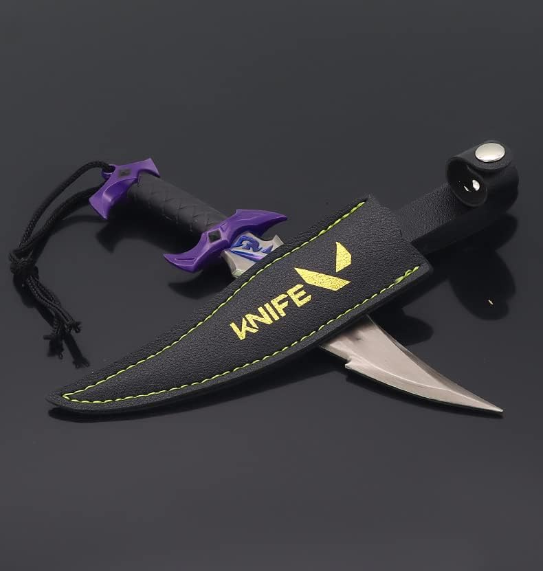 Miniatura 6 de Superbuybox Valorant Artes Marciales Cuchillo de Armas Colección Juego Decoración de Escritorio Habitación Mochila Colgante Regalo (Valorant Reaver