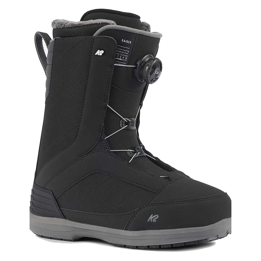 K2 Scarponi Snowboard Boa Uomo 11H2008.1.1 Raider Black (48-13)