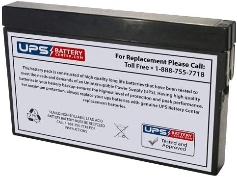 UPSBatteryCenter® 12V 2Ah F1 Compatible Replacement Battery for CBB NP2-12