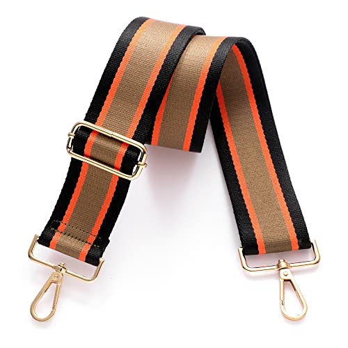 Image of S-Jacorry Purse Strap Replacement Crossbody Wide Shoulder Strap Adjustable Canvas Straps Handbag Strap Replacement Belts