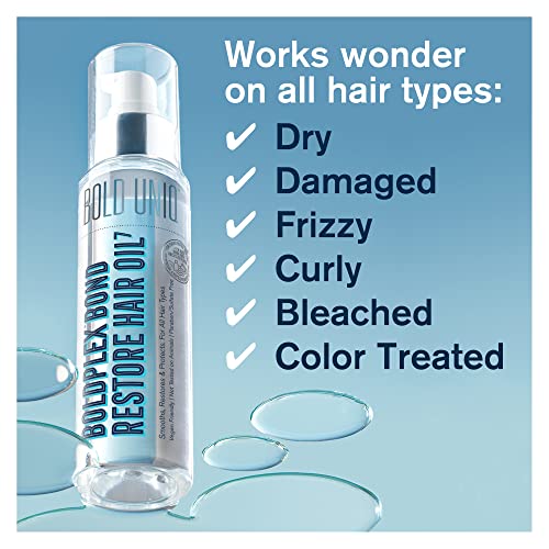 Bold Uniq AT03011-195 Boldplex 7 Hair Oil For Dry & Damaged Hair - Adds Shine, Strengthens, Smooths Split Ends & Frizz thumb #3