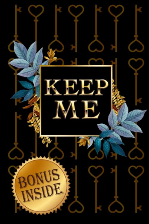 Keep Me: Password Manager Book, Website and Password Organizer with Alphabet Tabs