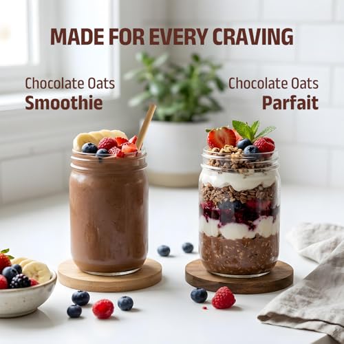 Pintola 26g High Protein Dark Chocolate Oats 1kg - Image 8