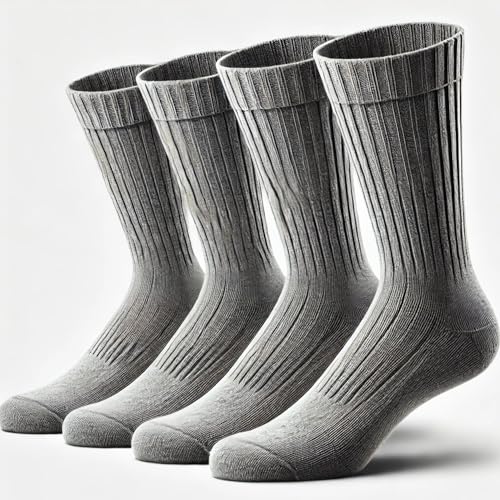Mens Big and Tall Sports Tube Socks Long Over the Calf - 24 inch (4 Pairs)3