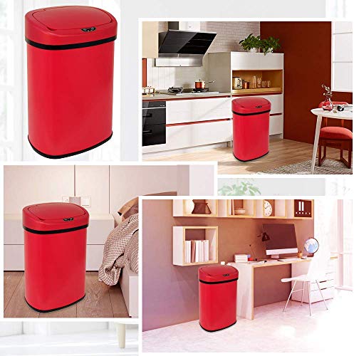 Caneca de basura automática de 50L con sensor de movimiento miniatura 5