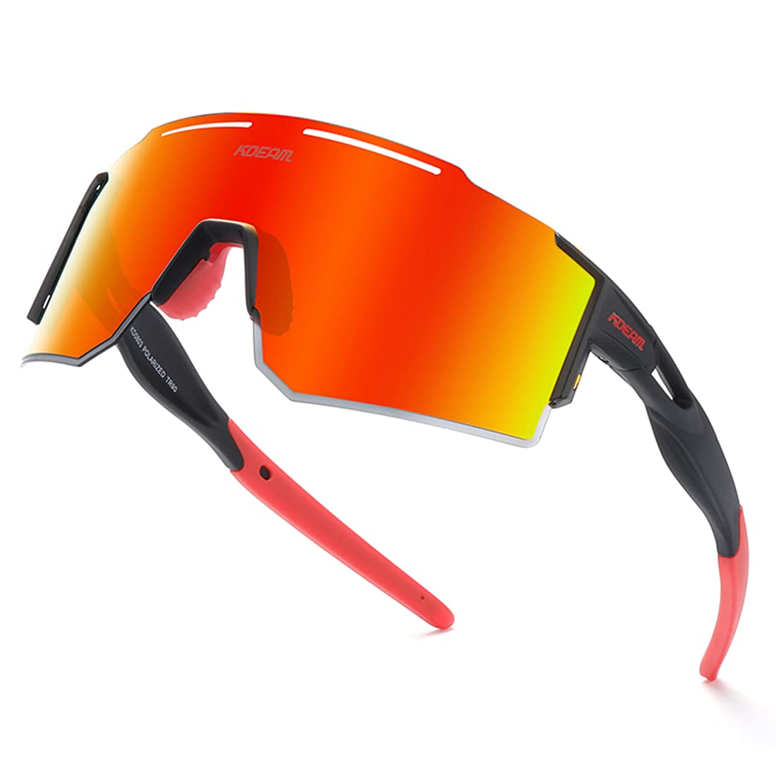 Occhiali da sole polarizzati sportivi per uomini e donne, protezione UV 400 per ciclismo, sci, guida