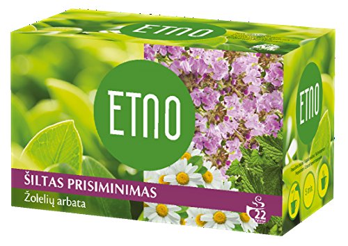 ETNO 130年間の伝統が続く老舗ハーブティー◆ 1,5ｇ×22ティーバッグ■無添加・無香料・ノンカフェイン・天然のお茶