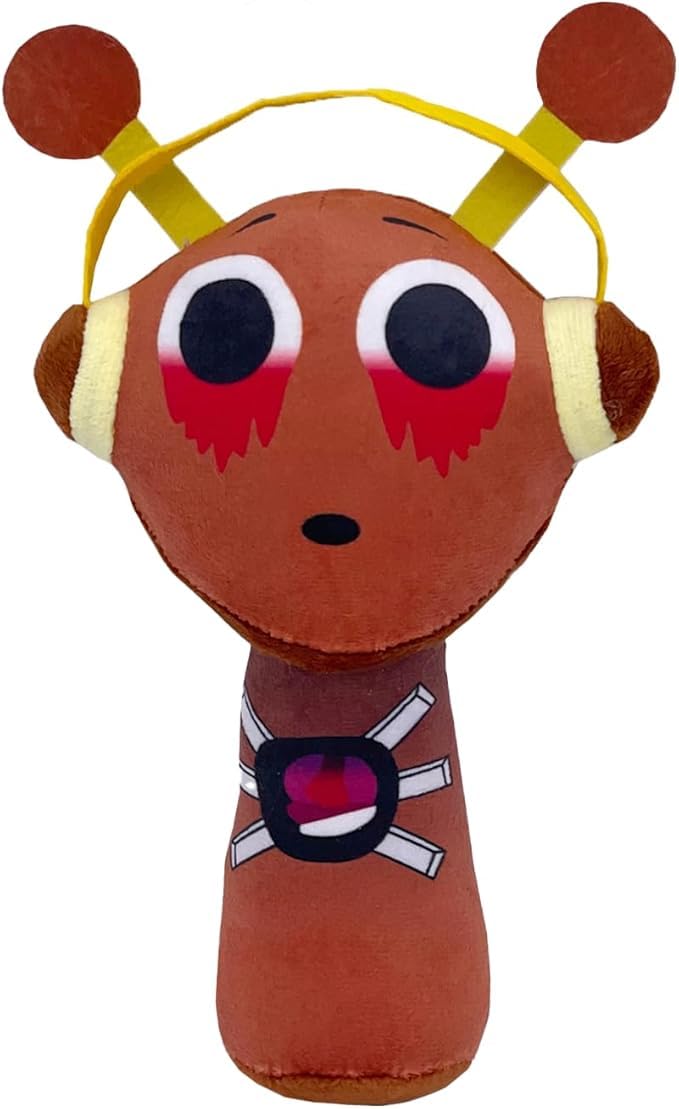 Sprunki Game Plush, Sprunki Toys Plush,Soft Stuffed Animal Pillow Doll Christmas Birthday Gifts for Adult Kids（Oren）