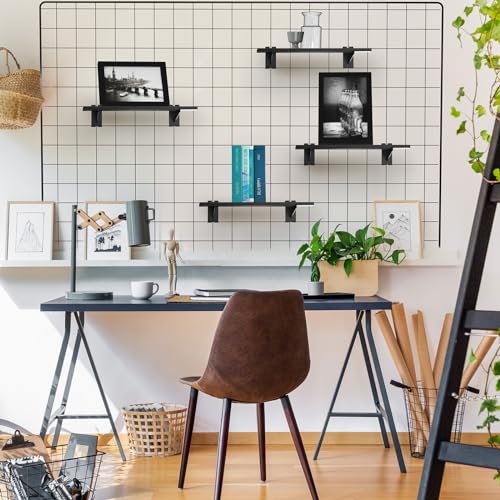 Tcevily TV128 6 Pack Gridwall Shelf 15.7 X 6 Inches Wooden Gridwall Shelves thumb #5