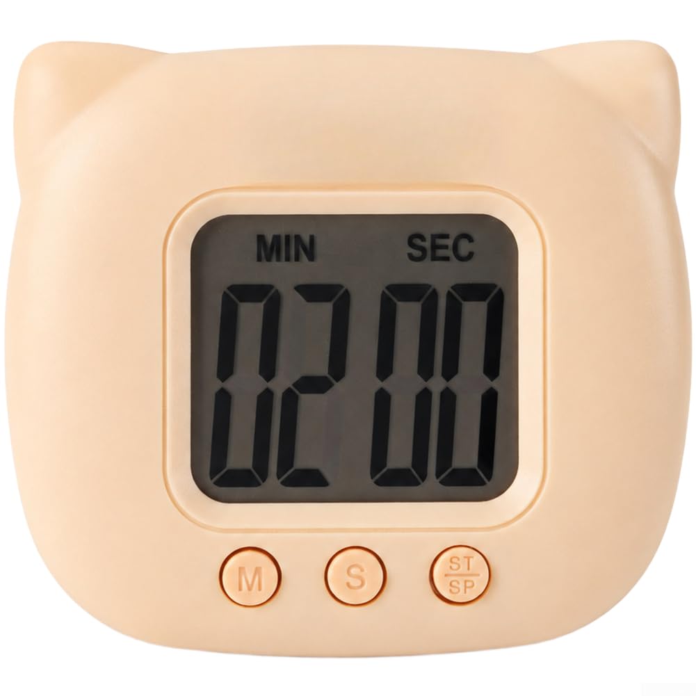Temporizador Digital ABS con Pantalla LCD Clara(orange)