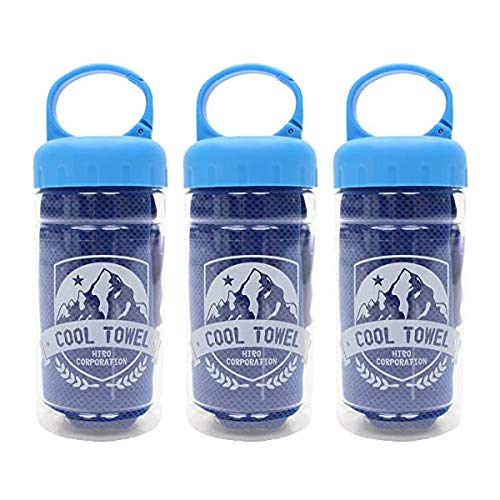 ２種１２枚セット★ブルーロック ひんやりタオル 専用ボトル付き 2種12枚セット☆ブルーロック ひんやりタオル 専用ボトル付き