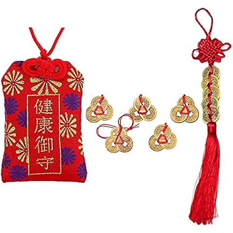 XHBTS Amuleto japonés Omamori amuleto de buena suerte Cover