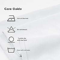 Vista 7 de BaoNews Cenefas de cocina de mármol abstracto blanco y gris para ventanas, cenefas opacas con ondas curvas, cortinas de poliéster multicapa