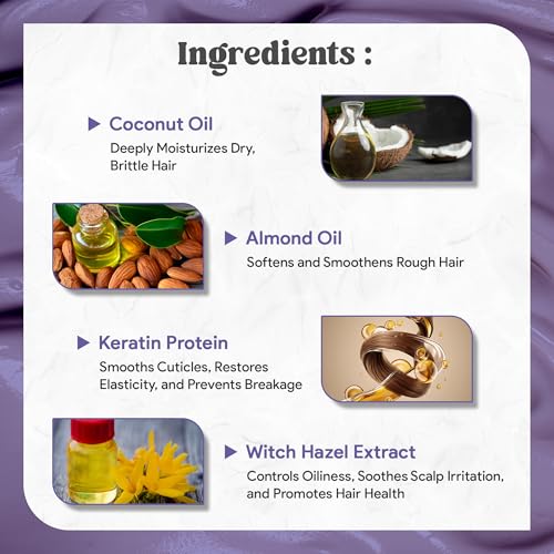 Image of LA'BANGERRY Keratin Complete Hair Care Combo | Shampoo, Mask & Serum | Nourishing & Frizz-Free Care with Almond, Eucalyptus & Jojoba Oil (Pack Of 3)