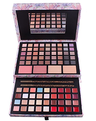 BrilliantDay 85 Cor paleta de sombra de olhos Blush corretor kit beleza brilho labial maquilhagem Set