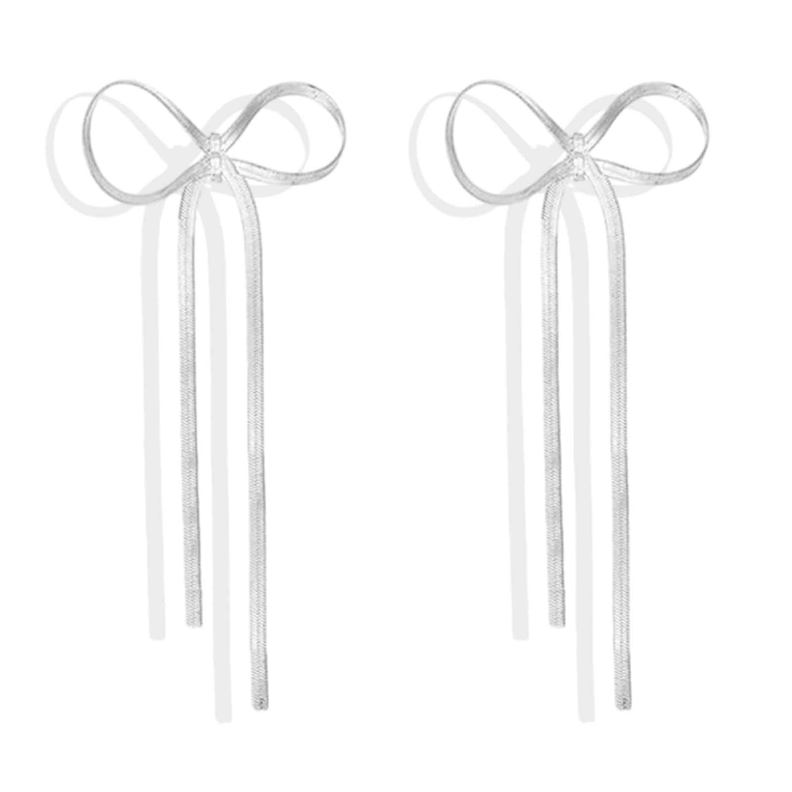 Bow Earrings for Women Sparkly Rhinestone Bow Stud Earrings Jewelry Gifts