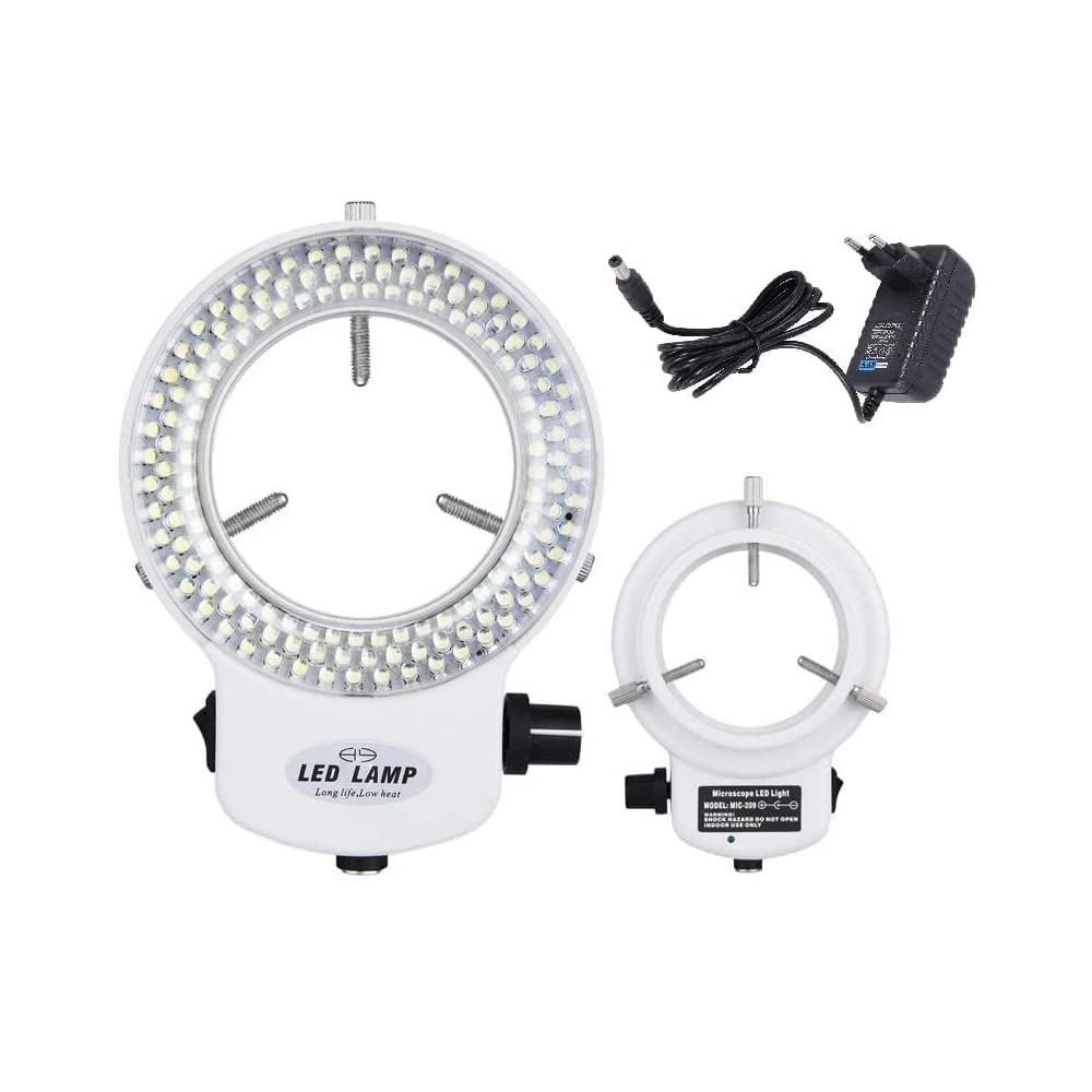 Tiamu 144 LED Microscope Ring Light Ring Light 0100 Adjustable Lamp