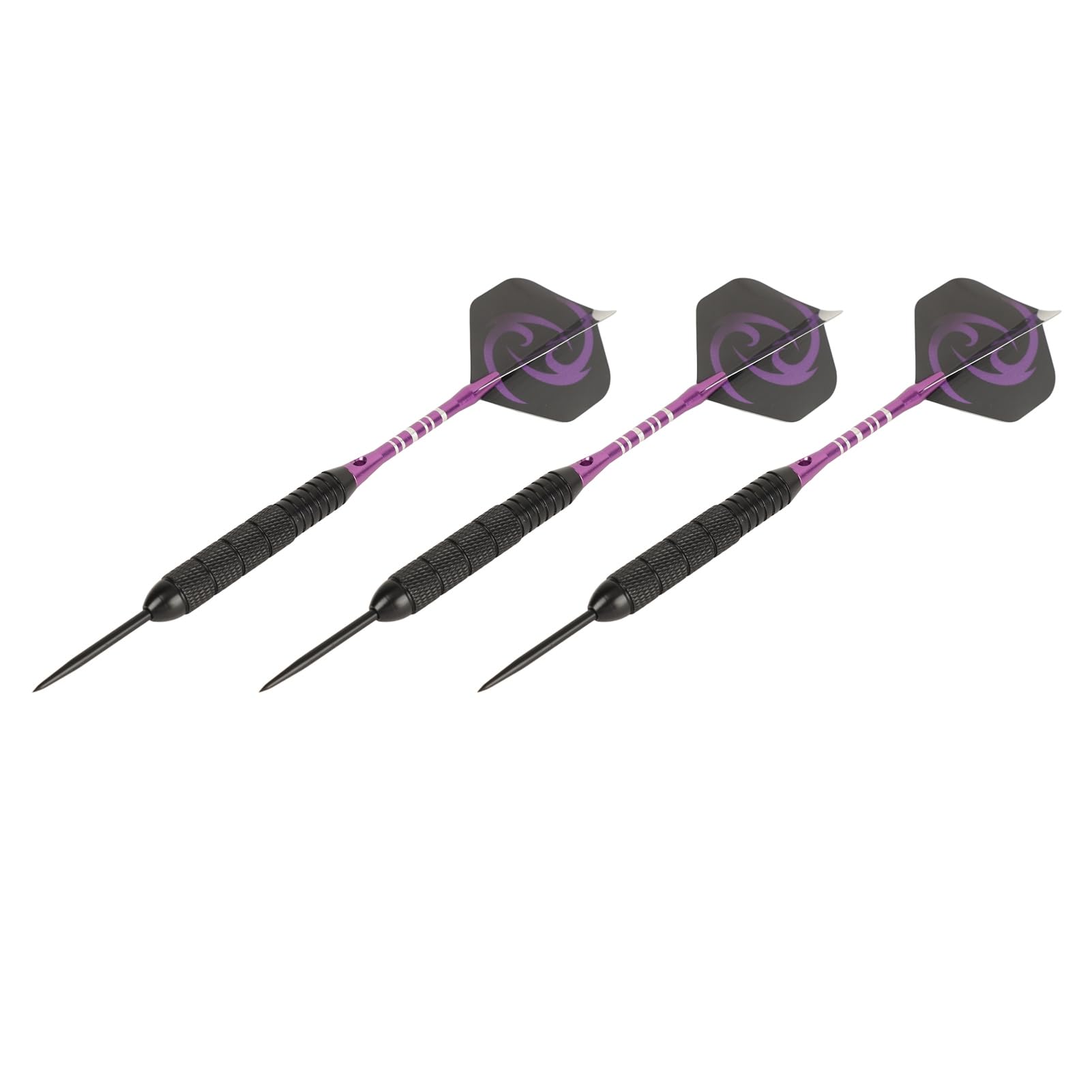 Jauarta Steel Tip Darts Set Point Metal Tip Anti Slip Light Weight Flight Professional Darts for Dartboard Home Bar ()