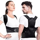 [page_title]-Creatck Upgrade Haltungstrainer, Geradehalter zur Haltungskorrektur Rückenstütze Rückenbandage Haltungstrainer Haltungskorrektur Rücken Verstellbare Rückenstütze für Damen Herren-L