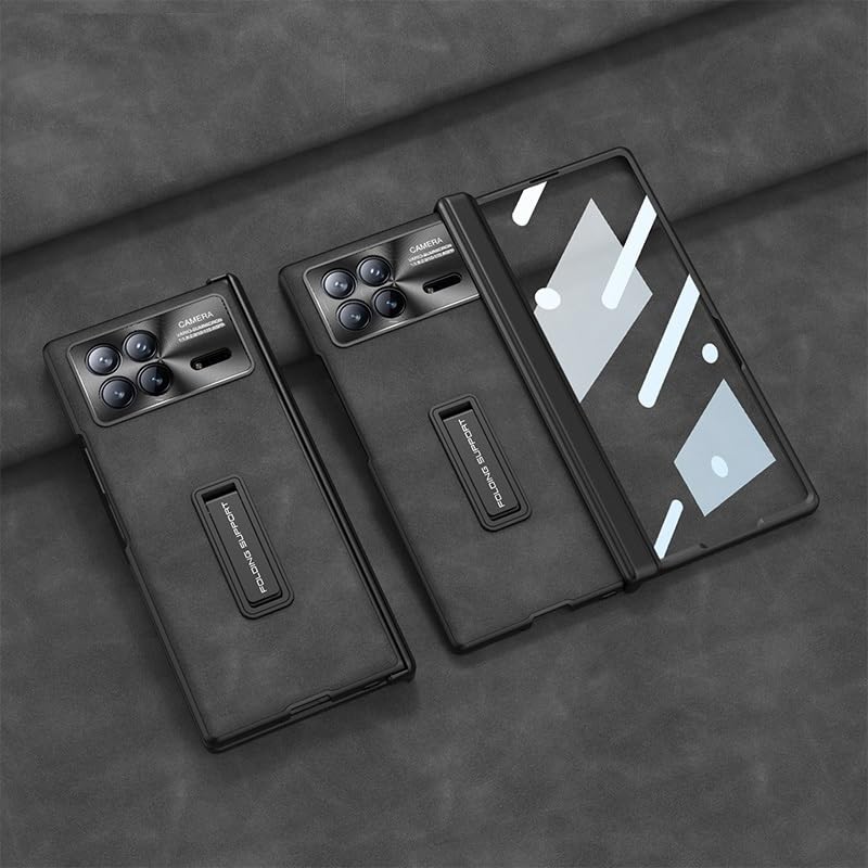 Accessoire Xiaomi Mi Mix Fold 3 étui robuste antichoc en cuir avec support