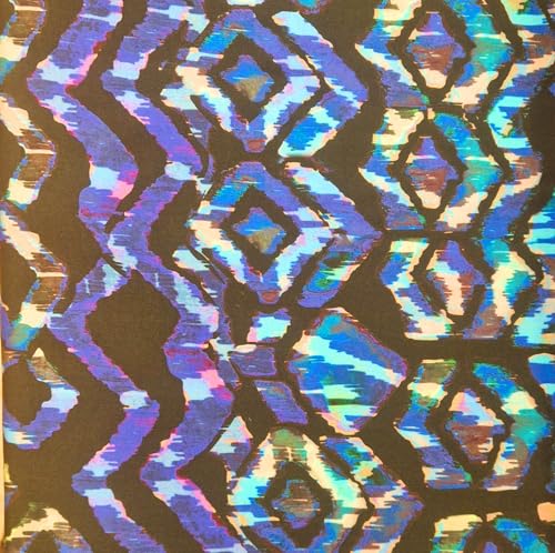 Tela Estampada, Viscosa por metro,será ideal para la creación de tus vestidos, blusas, faldas, pantalones, blusas, tops, bufandas ..ETC (#5, 1 METRO)