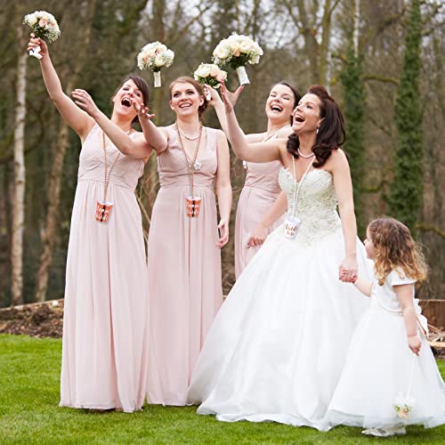 Maitys 12 Pezzi Collana di Bicchiere da Sposa